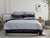 SILVER QUILTED BEDSPREAD + EURO PILLOWCASE SET - Feyrehome Australia