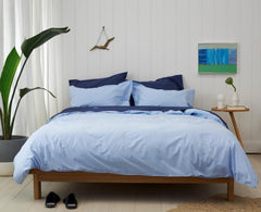 BLUE DUVET COVER SET - Feyrehome Australia