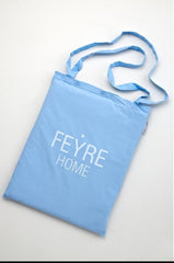 BLUE QUILTED BEDSPREAD + EURO PILLOWCASE SET - Feyrehome Australia