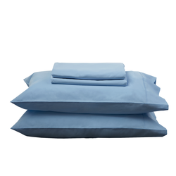 BLUE SHEET SET - Feyrehome Australia. 100% extra-long staple cotton percale. No pilling! 300TC. Free Shipping Australia. Afterpay and ZiPay
