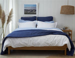 COASTAL LIVING - BEDGASM SET - Feyrehome Australia. 100% extra-long staple cotton percale Bedlinen bundle buy.  300TC. Includes Sheet Set, Duvet Set, Bedspread & Euro pillowcases. Free shipping Australia. Afterpay and ZipPay