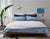 SLEEP IN SUNDAY - Bedlinen Bundle Buy - Feyrehome Australia. 100% extra-long staple cotton percale. 300TC. Includes Indigo Sheet Set, Blue Duvet Set and White Bedspread and Euro pillowcases. Single- King Size. Free Shipping Australia. Afterpay and ZipPay