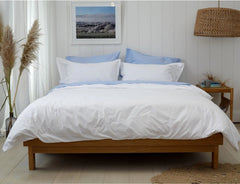 CITY BEACH - DREAM SET - Feyrehome Australia.  Bedlinen Bundle Buy.  100% extra-long staple cotton percale.  300TC.  Free shipping Australia.  Afterpay and ZipPay